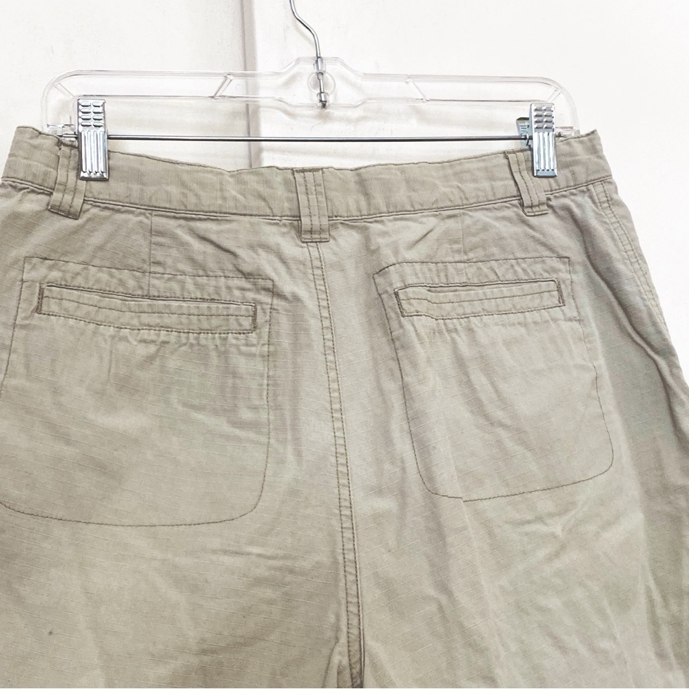 Columbia Women's 100% Cotton Khaki Cargo Shorts 12 - Picture 5 of 9